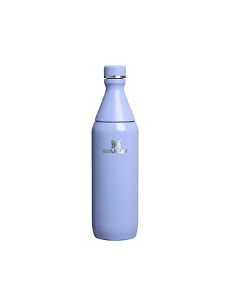 STANLEY | Bouteille isotherme - Bouteille thermos ALL DAY SLIM BOTTLE 0,6l Black | hellblau